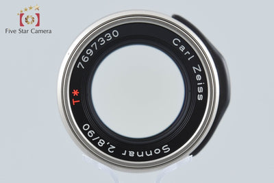 【中古】CONTAX コンタックス Carl Zeiss Sonnar 90mm f/2.8 T*