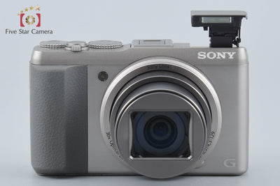 【中古】SONY ソニー Cyber-shot DSC-HX50V シルバー コンパクトデジタルカメラ 多言語対応