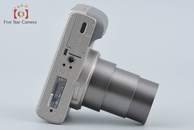 【中古】SONY ソニー Cyber-shot DSC-HX50V シルバー コンパクトデジタルカメラ 多言語対応