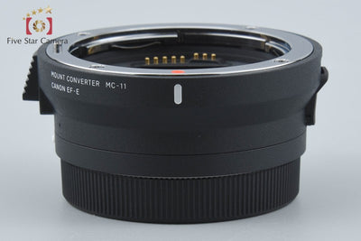 【中古】SIGMA シグマ マウントコンバーター MC-11 Canon EF-E用 Canon EF → ソニーEマウント 元箱付き