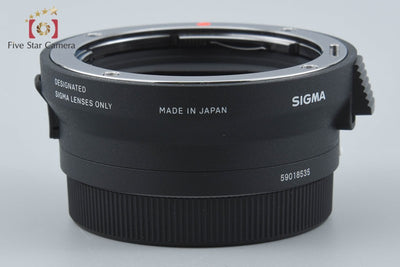 【中古】SIGMA シグマ マウントコンバーター MC-11 Canon EF-E用 Canon EF → ソニーEマウント 元箱付き