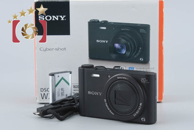 【中古】SONY ソニー Cyber-shot DSC-WX350 ブラック コンパクトデジタルカメラ 元箱付き 多言語対応