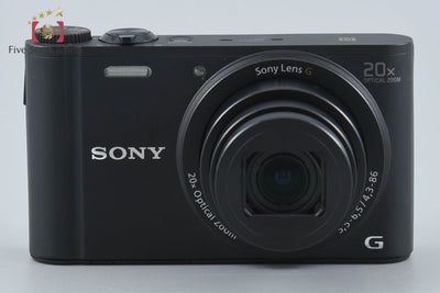 【中古】SONY ソニー Cyber-shot DSC-WX350 ブラック コンパクトデジタルカメラ 元箱付き 多言語対応