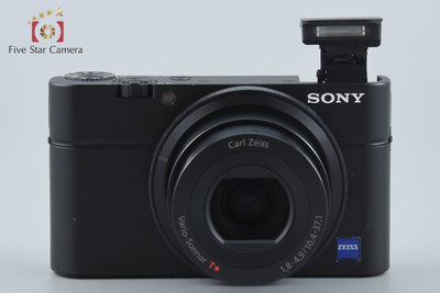 【中古】SONY ソニー Cyber-Shot DSC-RX100 ブラック デジタルスチルカメラ 元箱付き 多言語対応