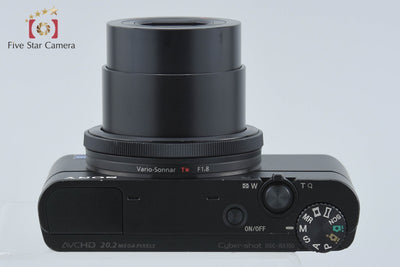 【中古】SONY ソニー Cyber-Shot DSC-RX100 ブラック デジタルスチルカメラ 元箱付き 多言語対応