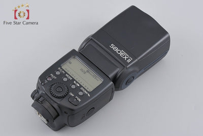 【中古】Canon キヤノン スピードライト 580EX II