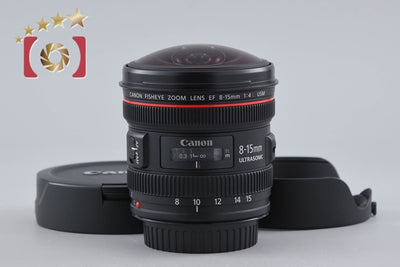 【中古】Canon キヤノン EF 8-15mm f/4 L FISHEYE USM