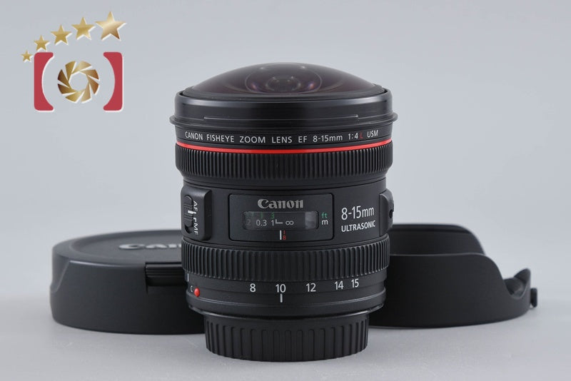【中古】Canon キヤノン EF 8-15mm f/4 L FISHEYE USM