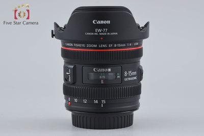 【中古】Canon キヤノン EF 8-15mm f/4 L FISHEYE USM