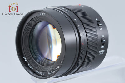 【中古】Panasonic パナソニック LUMIX LEICA DG NOCTICRON 42.5mm f/1.2 ASPH. O.I.S H-NS043 元箱付き