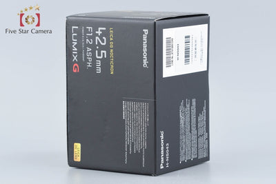【中古】Panasonic パナソニック LUMIX LEICA DG NOCTICRON 42.5mm f/1.2 ASPH. O.I.S H-NS043 元箱付き