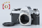 【中古】Nikon ニコン FE シルバー フィルム一眼レフカメラ