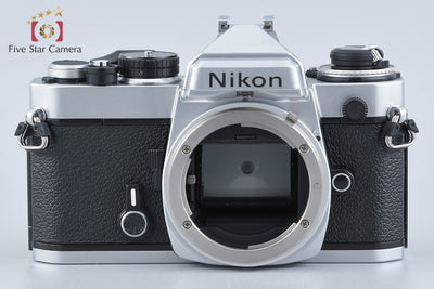 【中古】Nikon ニコン FE シルバー フィルム一眼レフカメラ