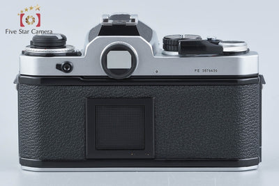 【中古】Nikon ニコン FE シルバー フィルム一眼レフカメラ