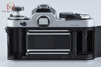 【中古】Nikon ニコン FE シルバー フィルム一眼レフカメラ
