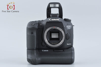 【中古】Canon キヤノン EOS 7D Mark II デジタル一眼レフカメラ + BG-E16 バッテリーグリップ