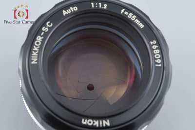 【中古】Nikon ニコン NIKKOR-S.C Auto 55mm f/1.2