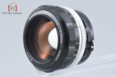 【中古】Nikon ニコン NIKKOR-S.C Auto 55mm f/1.2