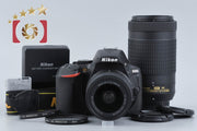 【中古】Nikon ニコン D5600 ダブルズームキット シャッター回数僅少