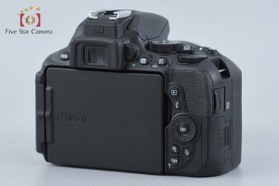 【中古】Nikon ニコン D5600 ダブルズームキット シャッター回数僅少