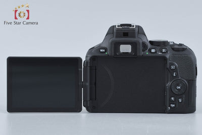 【中古】Nikon ニコン D5600 ダブルズームキット シャッター回数僅少