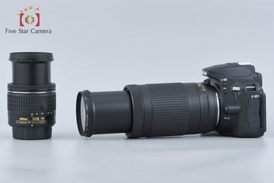 【中古】Nikon ニコン D5600 ダブルズームキット シャッター回数僅少