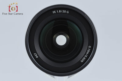 【中古】SONY ソニー FE 20mm f/1.8 G SEL20F18G