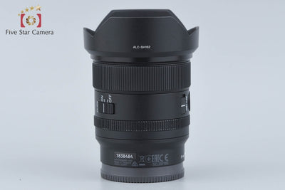 【中古】SONY ソニー FE 20mm f/1.8 G SEL20F18G