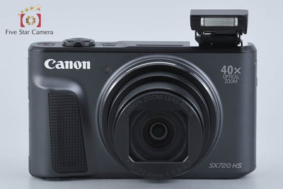 【中古】Canon キヤノン PowerShot SX720 HS ブラック コンパクトデジタルカメラ 元箱付き