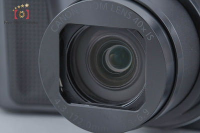 【中古】Canon キヤノン PowerShot SX720 HS ブラック コンパクトデジタルカメラ 元箱付き