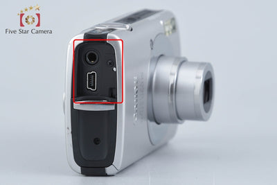 【中古】Canon キヤノン Digital IXUS 860 IS シルバー コンパクトデジタルカメラ 海外版
