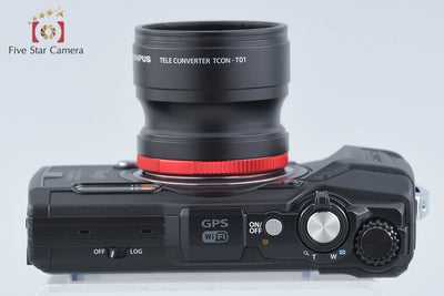 【中古】OLYMPUS オリンパス TOUGH TG-6 ブラック コンパクトデジタルカメラ シャッター回数僅少