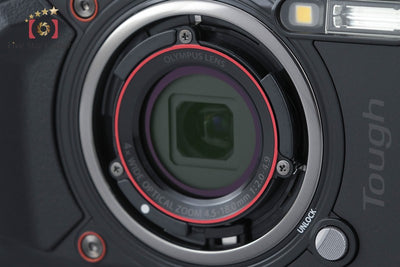 【中古】OLYMPUS オリンパス TOUGH TG-6 ブラック コンパクトデジタルカメラ シャッター回数僅少