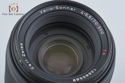 【中古】CONTAX コンタックス Carl Zeiss Vario-Sonnar 70-300mm f/4-5.6 T*