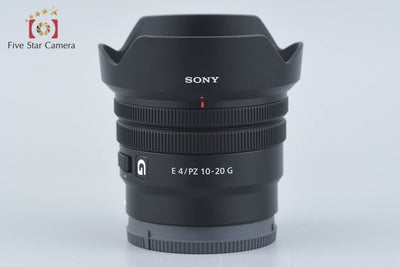 【中古】SONY ソニー E 10-20mm f/4 PZ G SELP1020G 元箱付き