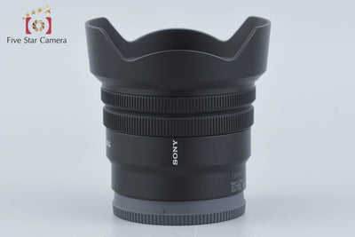 【中古】SONY ソニー E 10-20mm f/4 PZ G SELP1020G 元箱付き