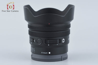 【中古】SONY ソニー E 10-20mm f/4 PZ G SELP1020G 元箱付き