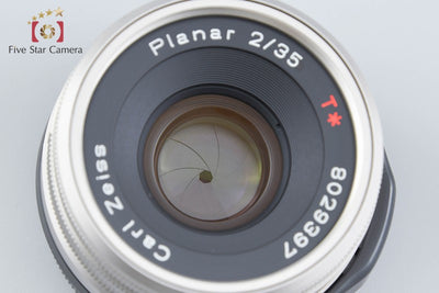 【中古】CONTAX コンタックス Carl Zeiss Planar 35mm f/2 T*
