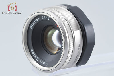 【中古】CONTAX コンタックス Carl Zeiss Planar 35mm f/2 T*