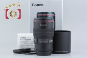 【中古】Canon キヤノン EF 100mm f/2.8 L MACRO IS USM 元箱付き