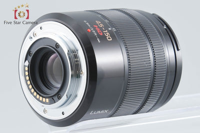 【中古】Panasonic パナソニック LUMIX G VARIO 45-150mm f/4-5.6 ASPH. MEGA O.I.S. H-FS45150 ブラック