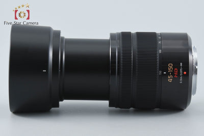 【中古】Panasonic パナソニック LUMIX G VARIO 45-150mm f/4-5.6 ASPH. MEGA O.I.S. H-FS45150 ブラック