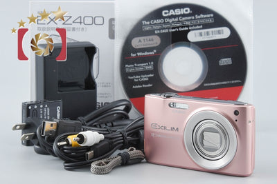 【中古】CASIO カシオ EXILIM EX-Z400 ピンク コンパクトデジタルカメラ