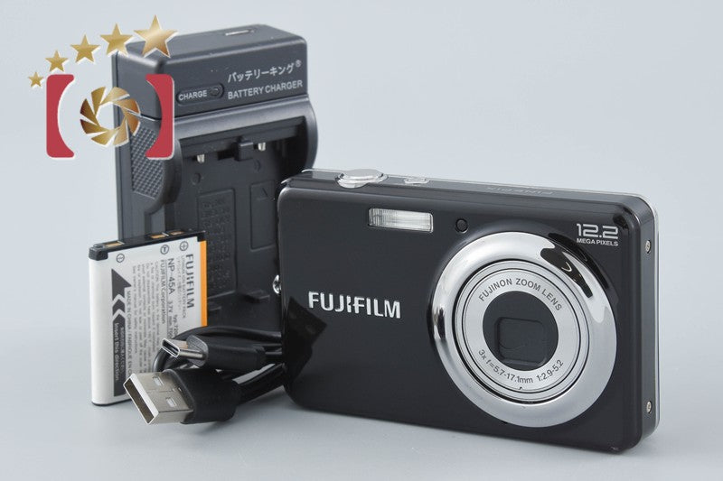 【中古】FUJIFILM 富士フイルム FINEPIX J30 ブラック コンパクトデジタルカメラ