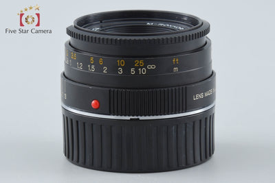 【中古】MINOLTA ミノルタ M-ROKKOR 40mm f/2 ライカMマウント 2026.8月 オーバーホール済み