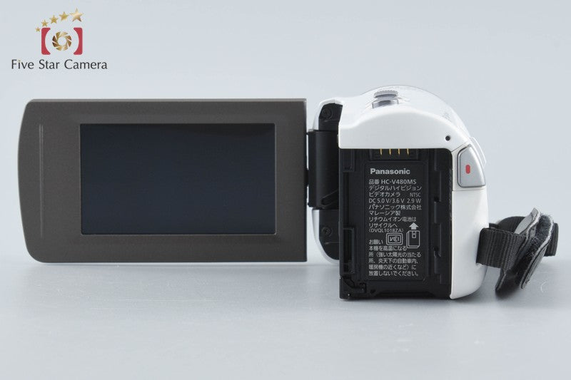 元箱有 パナソニック Panasonic HC-V480MS ホワイト おまけ付 元箱有