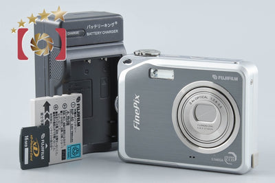 【中古】FUJIFILM 富士フイルム FinePix V10 ガンメタリック コンパクトデジタルカメラ
