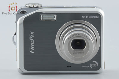 【中古】FUJIFILM 富士フイルム FinePix V10 ガンメタリック コンパクトデジタルカメラ