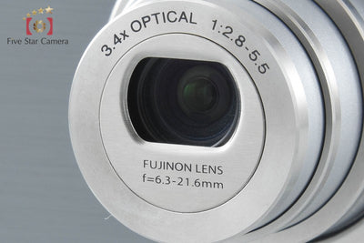 【中古】FUJIFILM 富士フイルム FinePix V10 ガンメタリック コンパクトデジタルカメラ
