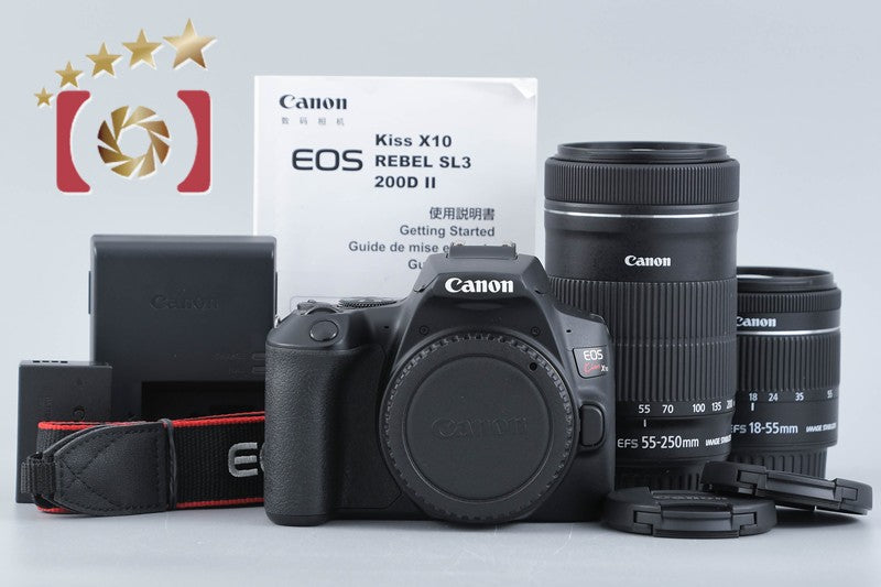 【中古】Canon キヤノン EOS Kiss X10 ダブルズームキット